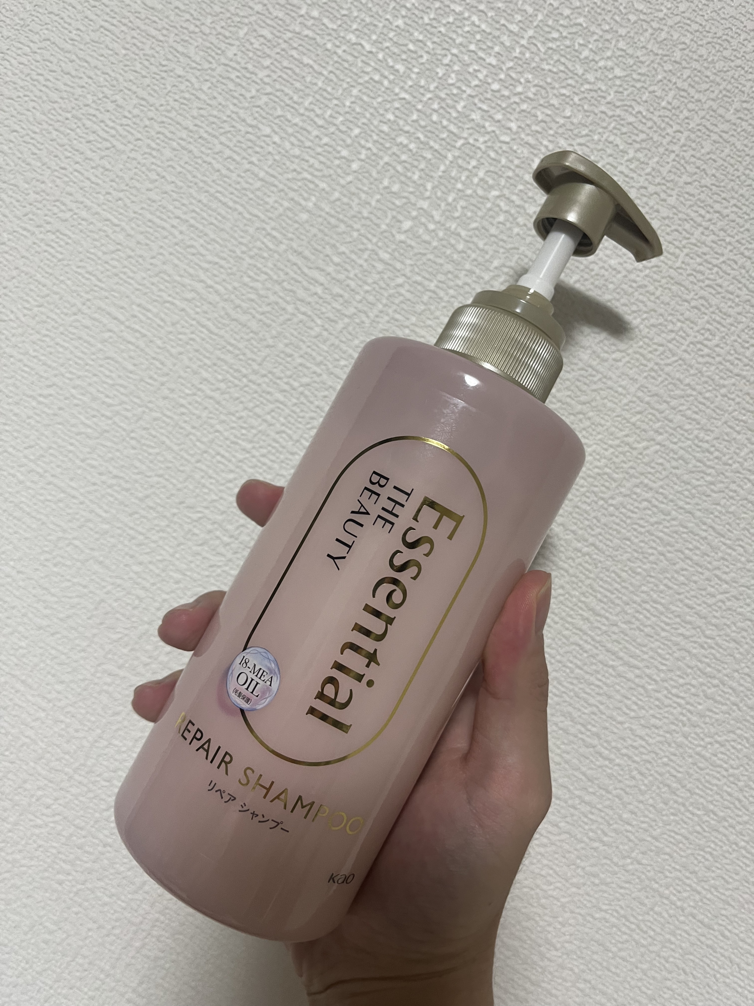 ザビューティ リペアシャンプー・コンディショナー/エッセンシャル/市販シャンプーを使ったクチコミ（1枚目）