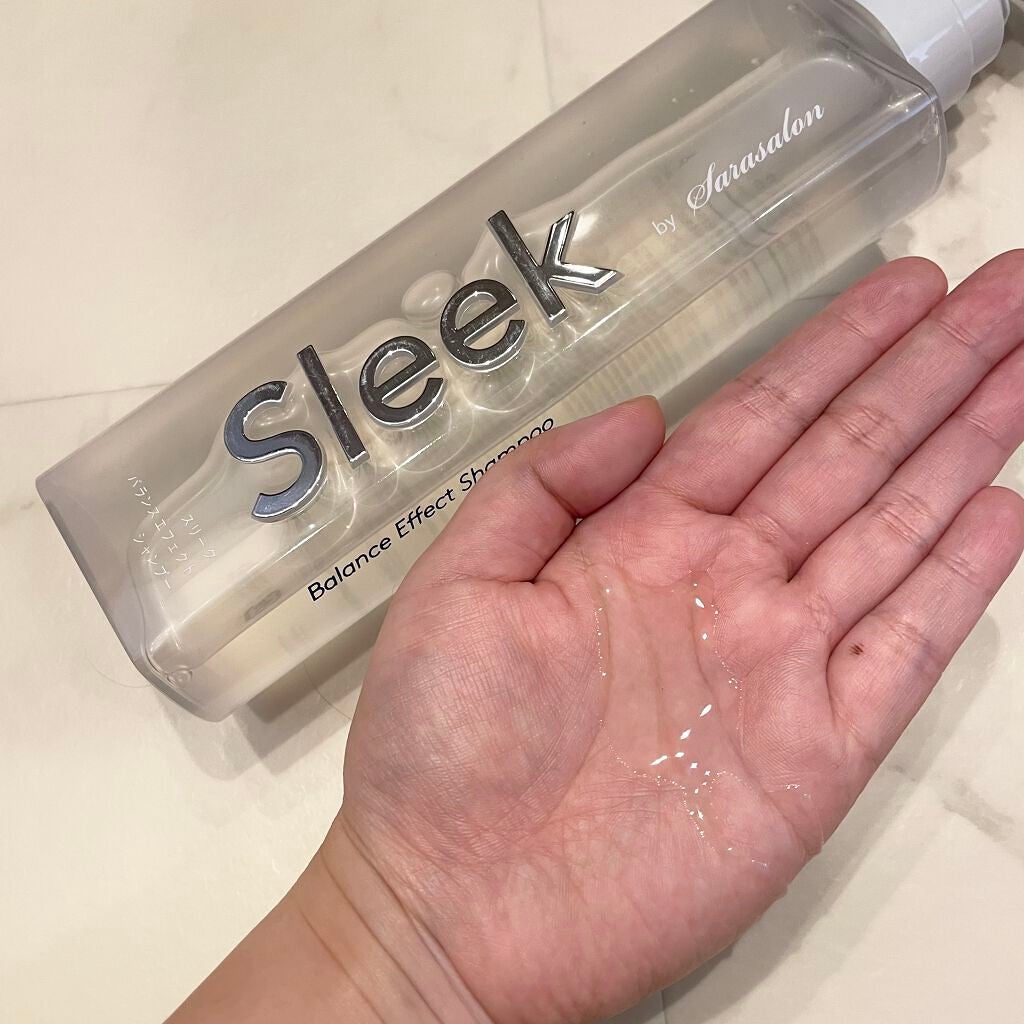 バランスエフェクトシャンプー/トリートメント/スリーク by サラサロン/市販シャンプーを使ったクチコミ(2枚目)
