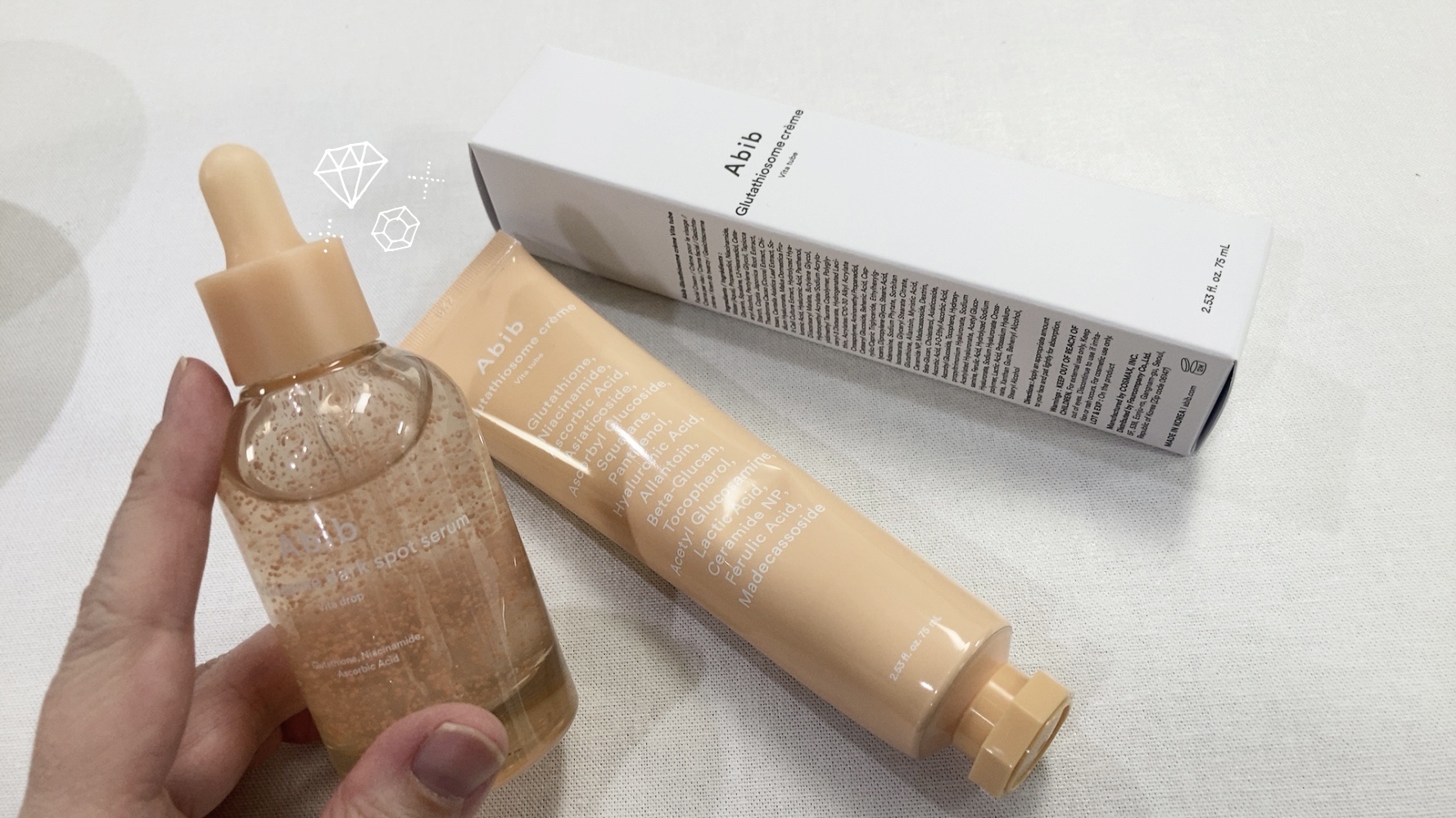 アビブ　グルタチオンソームクリームビタチューブ/Abib /フェイスクリームを使ったクチコミ（3枚目）