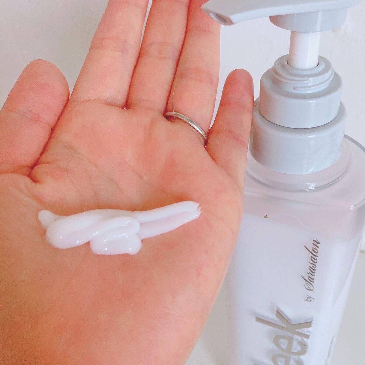 バランスエフェクトシャンプー／トリートメント/スリーク by サラサロン/市販シャンプーを使ったクチコミ（3枚目）