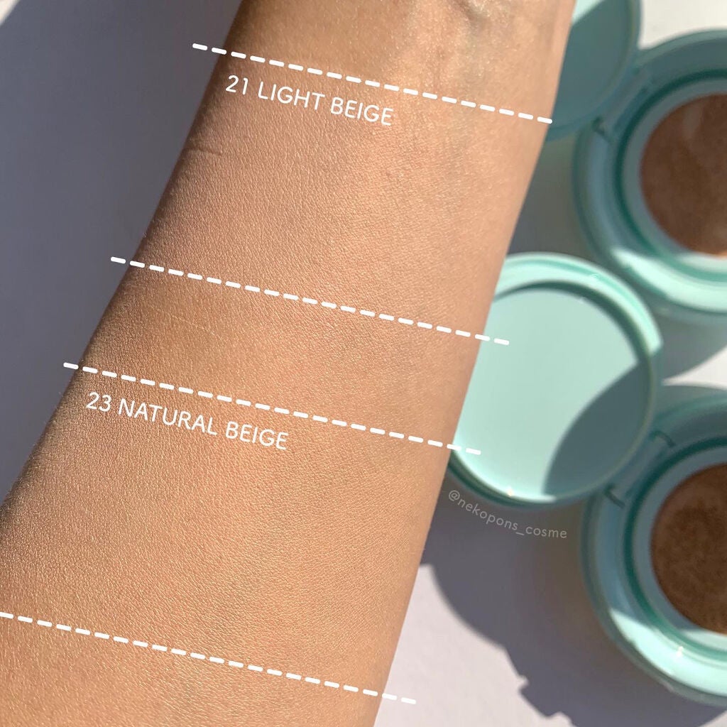 ピュアカーミングシカ クッションファンデーション/BY ECOM/クッションファンデーションを使ったクチコミ(4枚目)