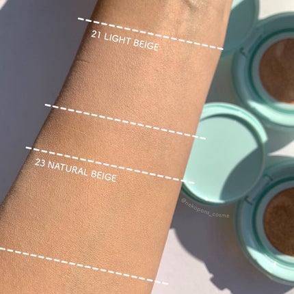 ピュアカーミングシカ クッションファンデーション/BY ECOM/クッションファンデーションを使ったクチコミ(4枚目)