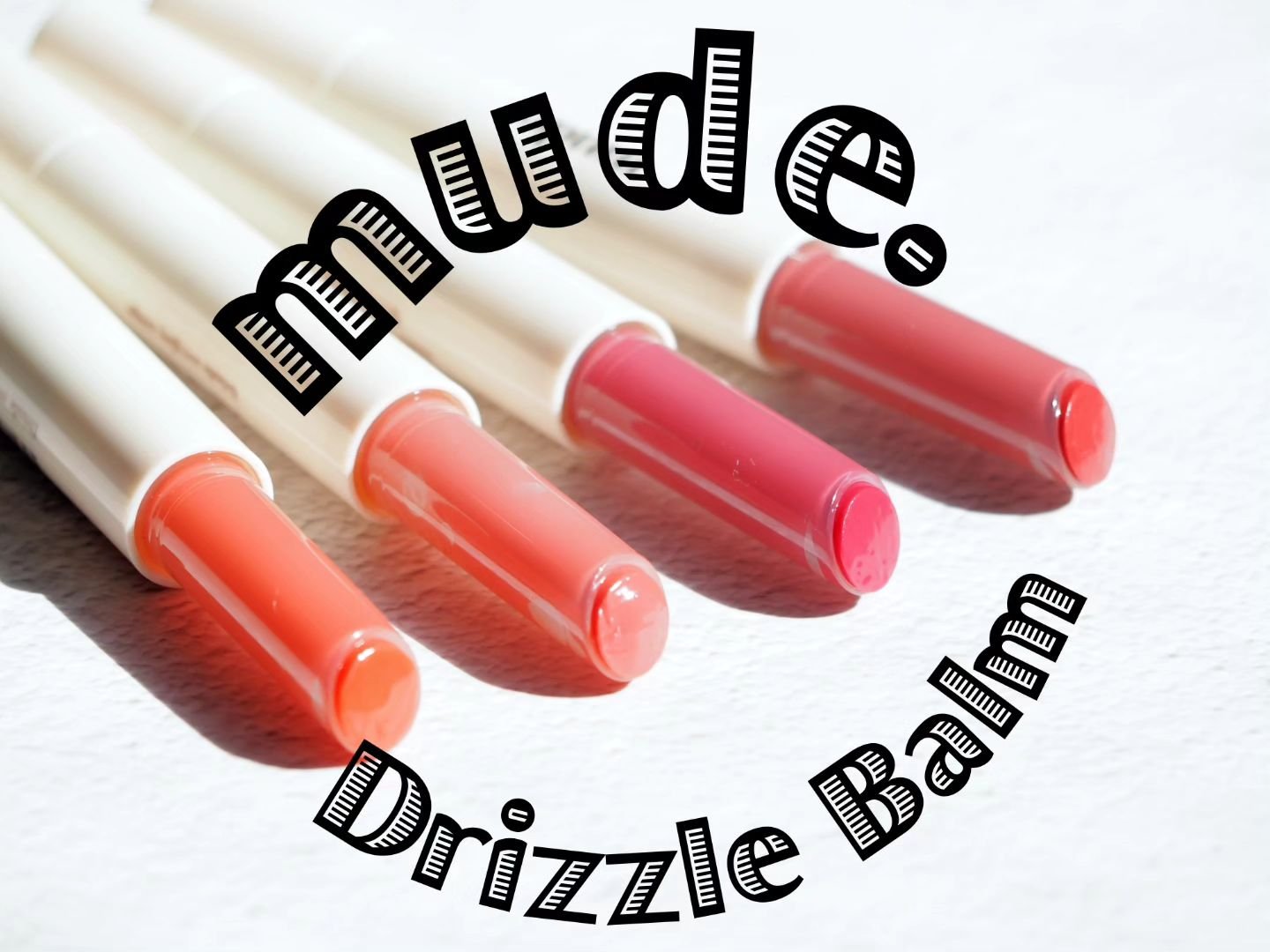 ドリズルバーム/mude./口紅を使ったクチコミ（1枚目）