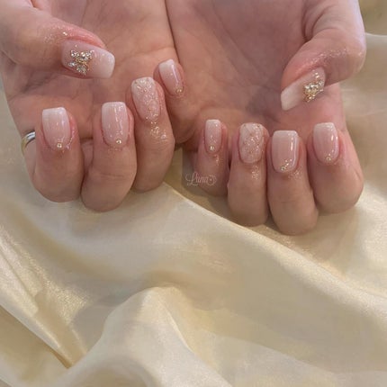 #ジェルネイル,#ワンカラーネイル,#ニュアンスネイル,#うるうるネイル,#ちゅるんネイル,#シンプルネイル,#パーツネイル,#透け感ネイル,#クリアネイル,#ぷっくりネイル,#ちぐはぐネイル,#韓国ネイル,#きらきらネイル,#うるつやネイル,#フレンチガーリーネイル,#キルティングネイル,#グラデーションネイル,#ピンクネイルのネイルデザイン