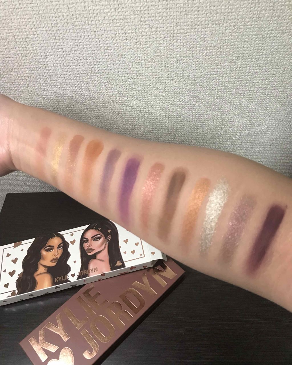 JORDYN PALETTE|KYLIE×JORDYN/Kylie Cosmetics/アイシャドウパレットを使ったクチコミ(2枚目)