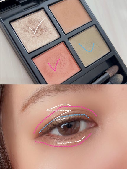 アディクション ザ アイシャドウ パレット/ADDICTION/アイシャドウパレットを使ったクチコミ(4枚目)