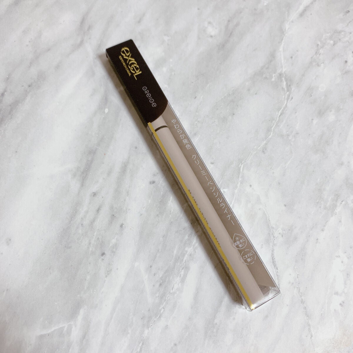 ニュアンスフル ペンシルライナー /excel/ペンシルアイライナーを使ったクチコミ(1枚目)