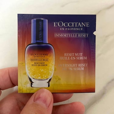 イモーテル オーバーナイトリセットセラム/L'OCCITANE/美容液を使ったクチコミ（2枚目）