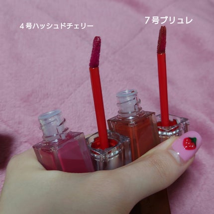 クチュールリップティントグレイズ/espoir/リップティントを使ったクチコミ(2枚目)
