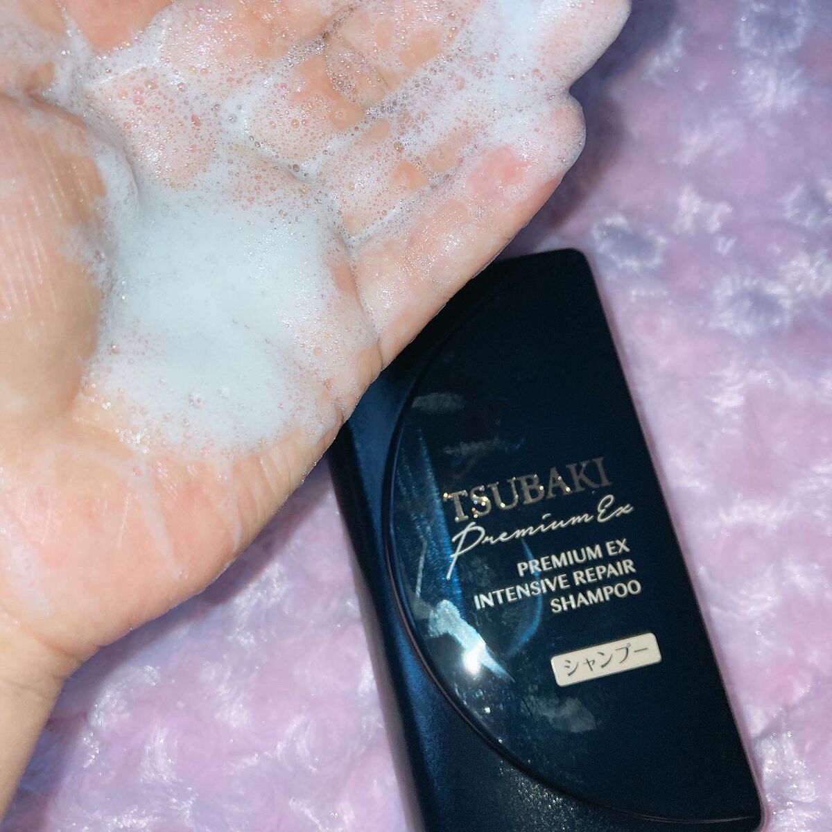 プレミアムEX インテンシブリペア <シャンプー>/コンディショナー<ヘアトリートメント> /TSUBAKI/市販シャンプーを使ったクチコミ(4枚目)