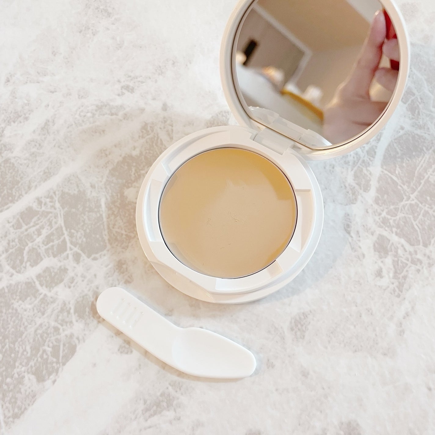 マーシュフィールド SC クリームファンデS/マーシュ・フィールド/クリーム・エマルジョンファンデーションを使ったクチコミ(3枚目)