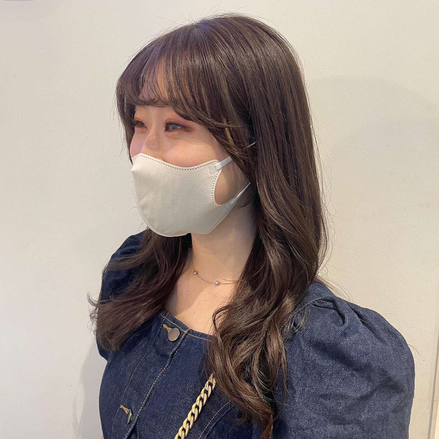 田中みづき on LIPS 「💐秋カラー♡...『#柔らかい質感に見せてくれるヘア』『#顔ま..」(1枚目)