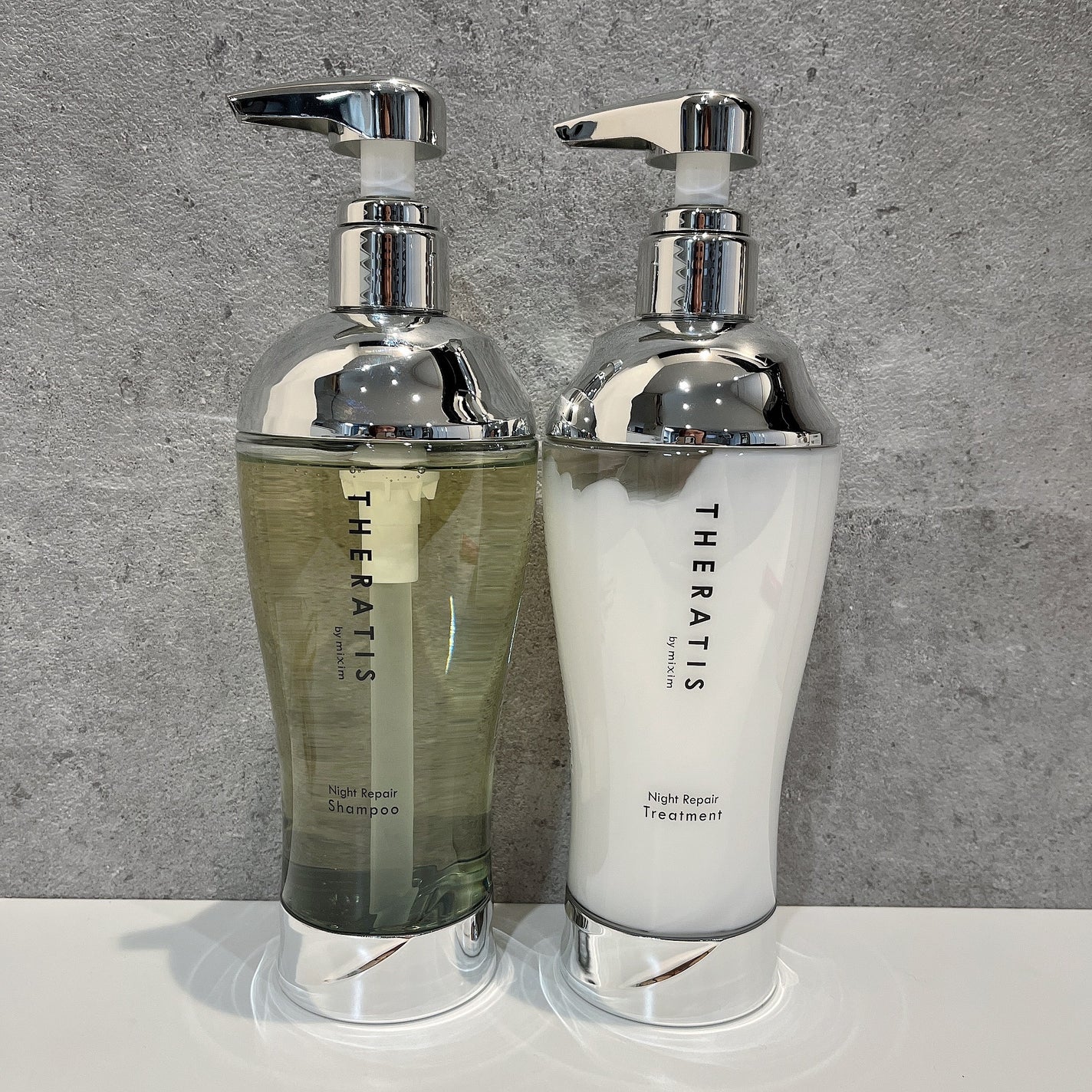ナイトリペア シャンプー/ヘアトリートメント/THERATIS/シャンプー・コンディショナーを使ったクチコミ(2枚目)