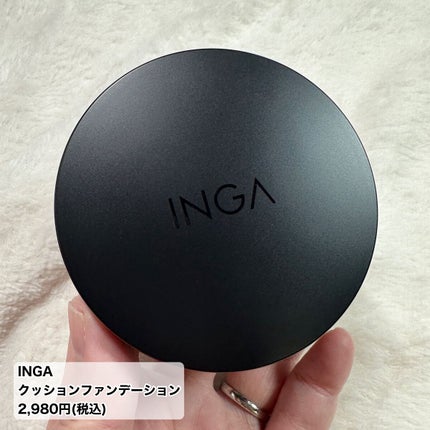 タトゥークッションファンデーション/INGA/クッションファンデーションを使ったクチコミ(2枚目)