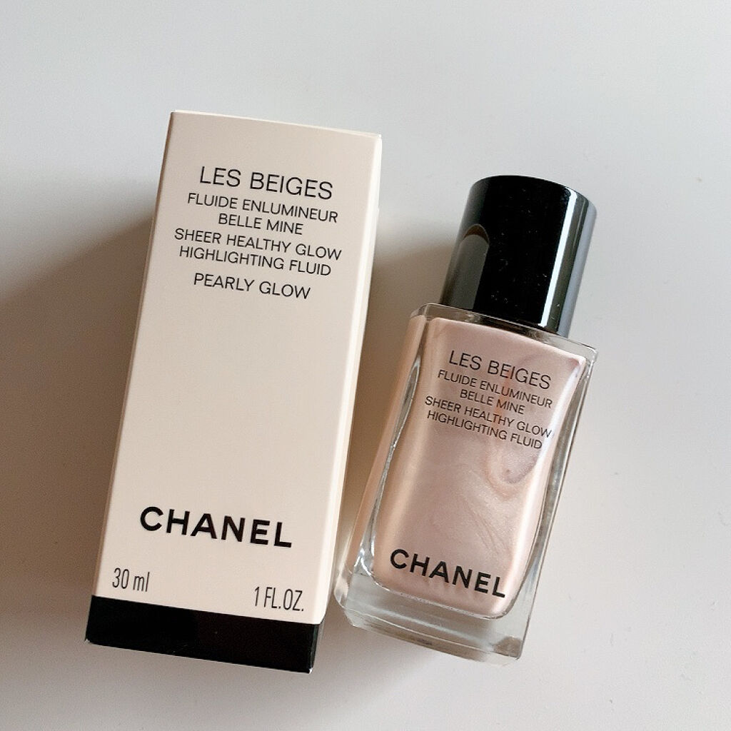 ル ブラン ロージー ドロップス/CHANEL/リキッドハイライトを使ったクチコミ（1枚目）