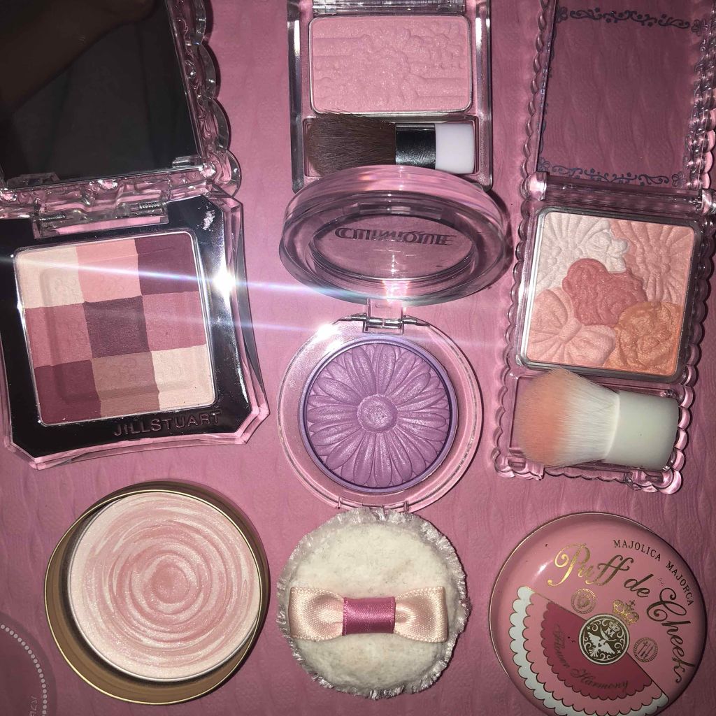 グロウフルールチークス/キャンメイク/パウダーチークを使ったクチコミ(1枚目)