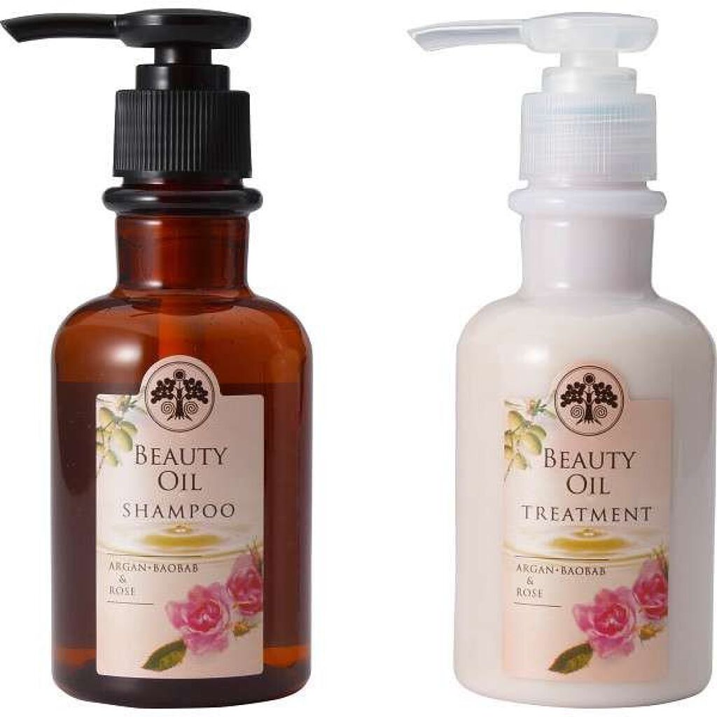 生活の木 ビューティーオイルシャンプー／トリートメント アルガン・バオバブ＆ローズ