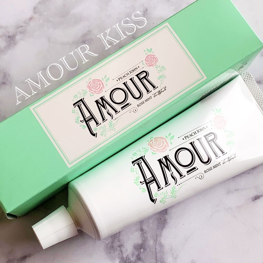 アムール キス/PEACH JOHN/歯磨き粉を使ったクチコミ（2枚目）