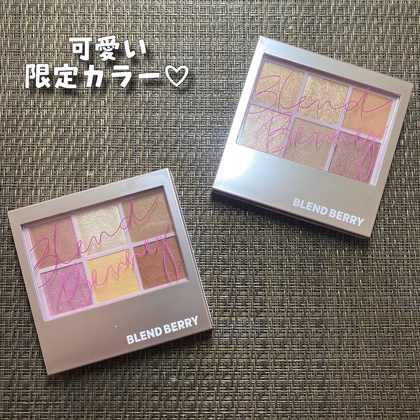 オーラクリエイション/BLEND BERRY/アイシャドウパレットを使ったクチコミ(2枚目)