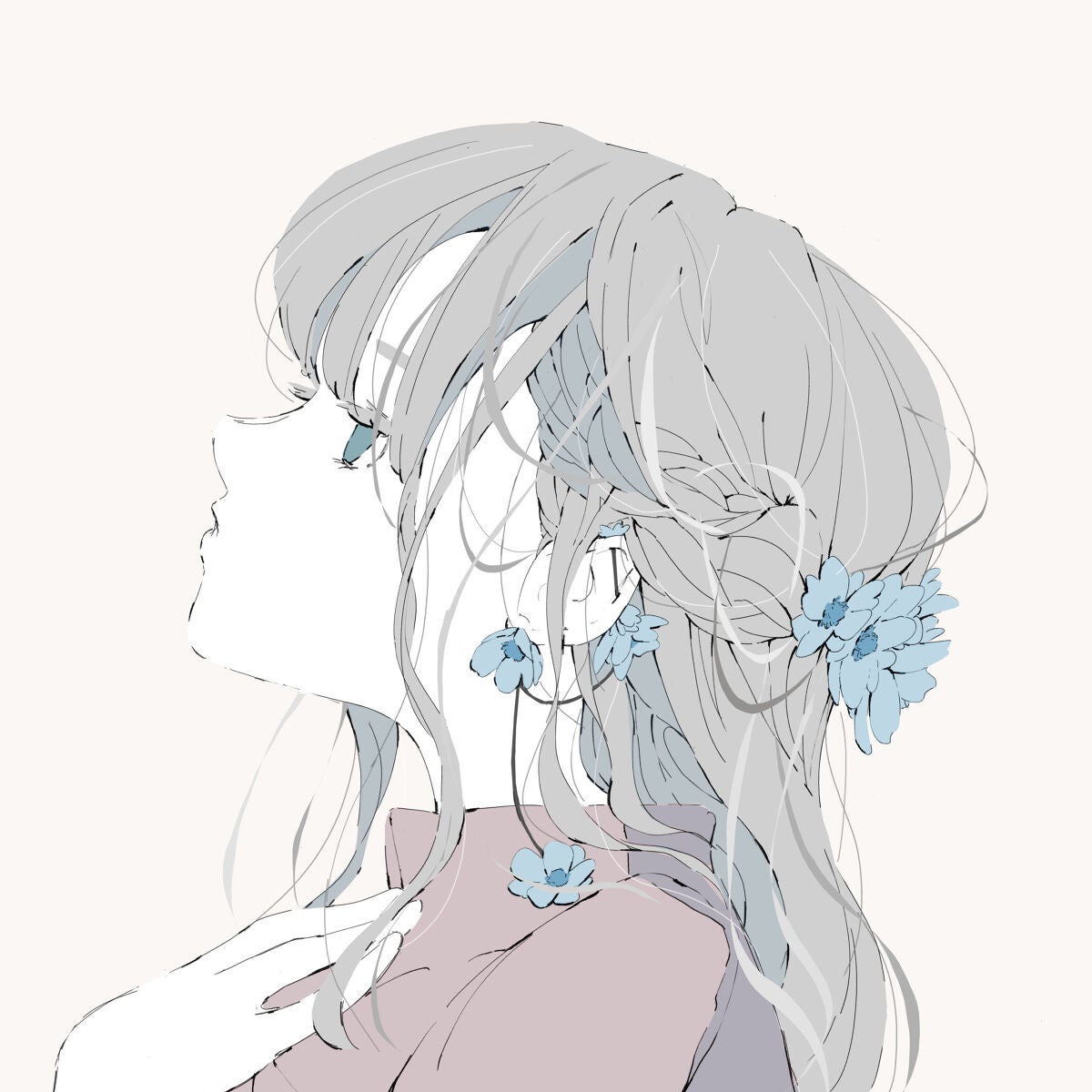 みこ on LIPS 「恋バナ!好きぴ 🧑🏻みこ 🌷ライバル 👵🏻👩🏻🦲ーLINEー..」(1枚目)