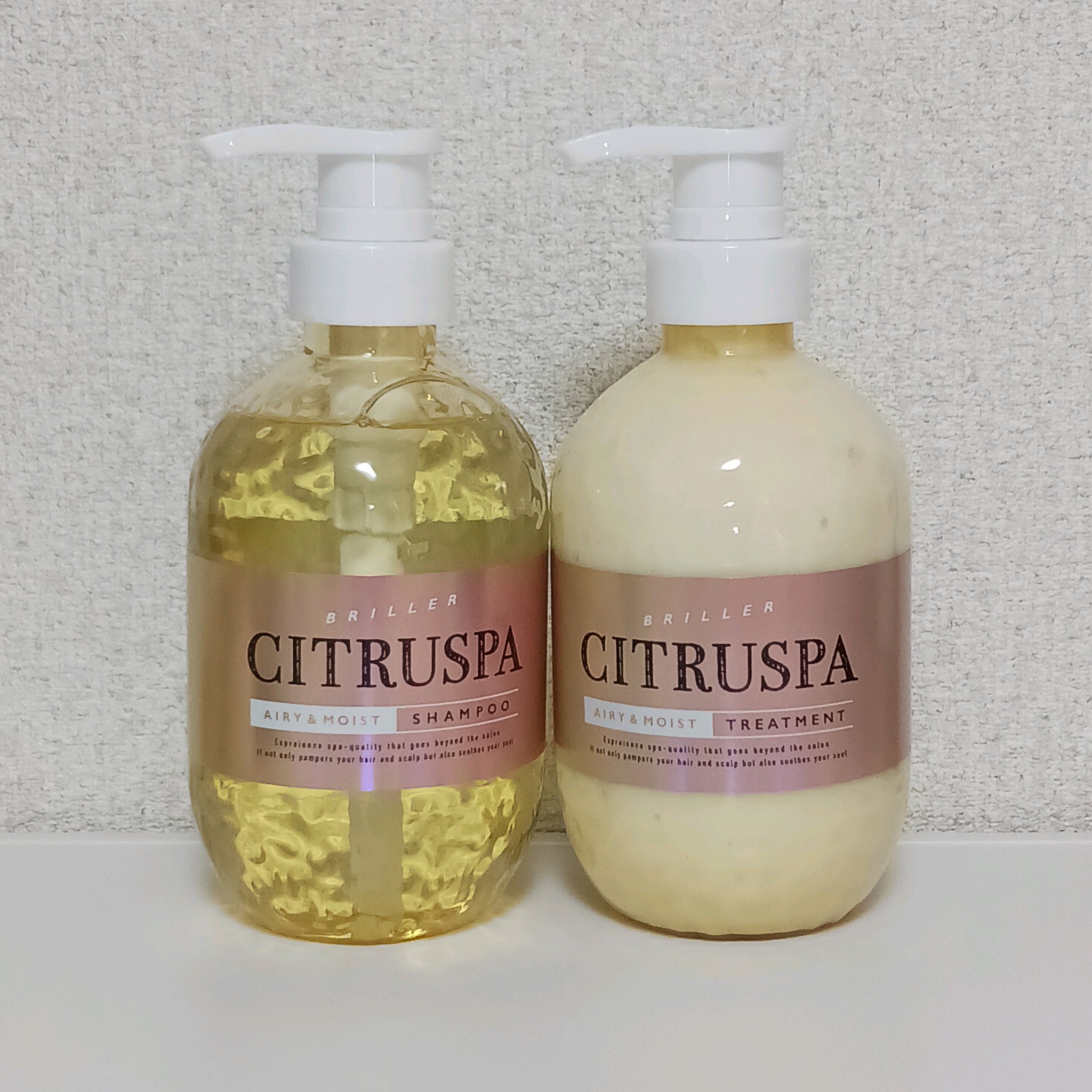 シトラスパ エアリー&モイスト シャンプー/トリートメント/CITRUSPA/市販シャンプーを使ったクチコミ（1枚目）