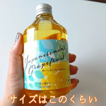 アロマバスエッセンス 和ハッカとグレープフルーツ/ナチュラルアイランド/入浴剤を使ったクチコミ（2枚目）