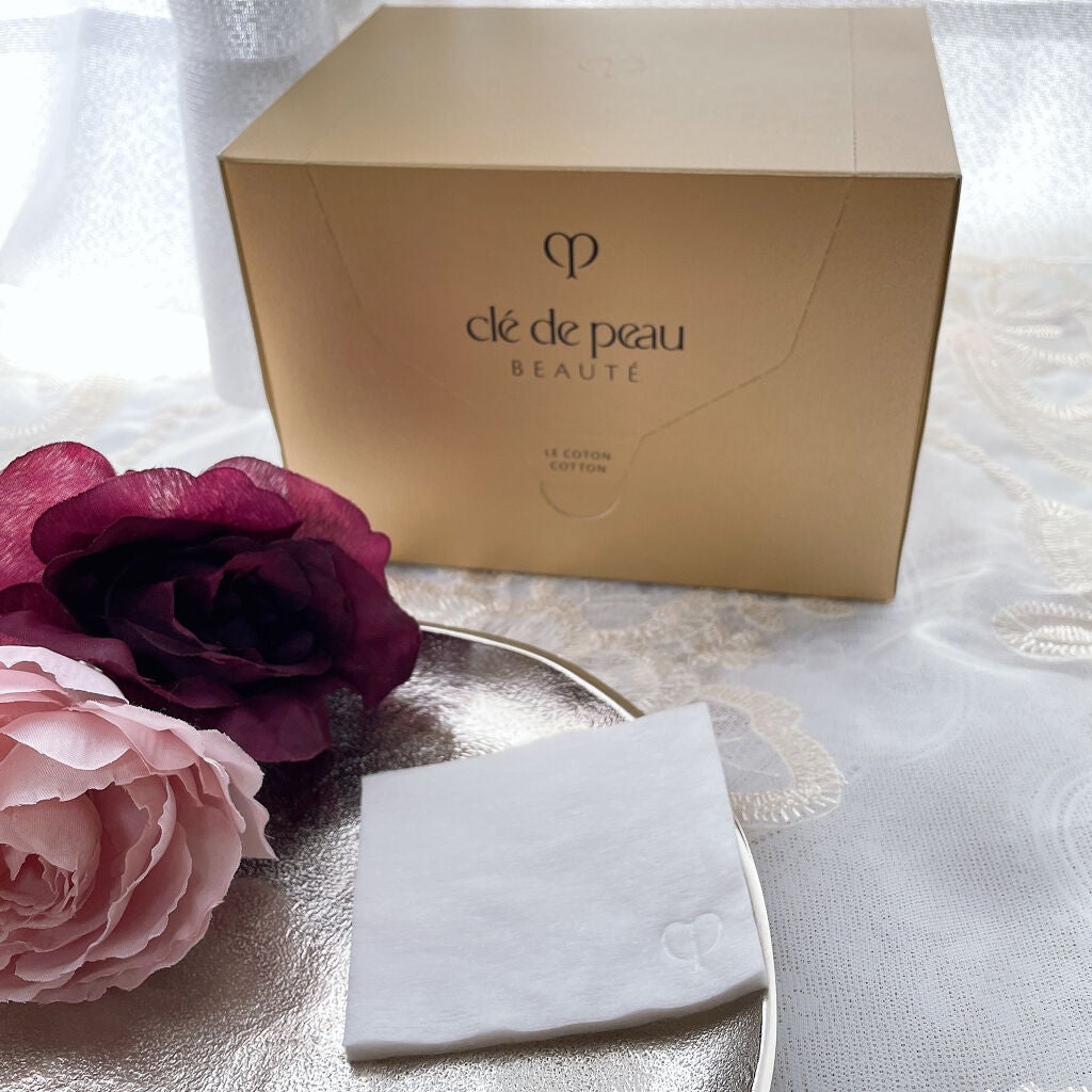 ル・コトン/クレ・ド・ポー ボーテ/コットンを使ったクチコミ(2枚目)