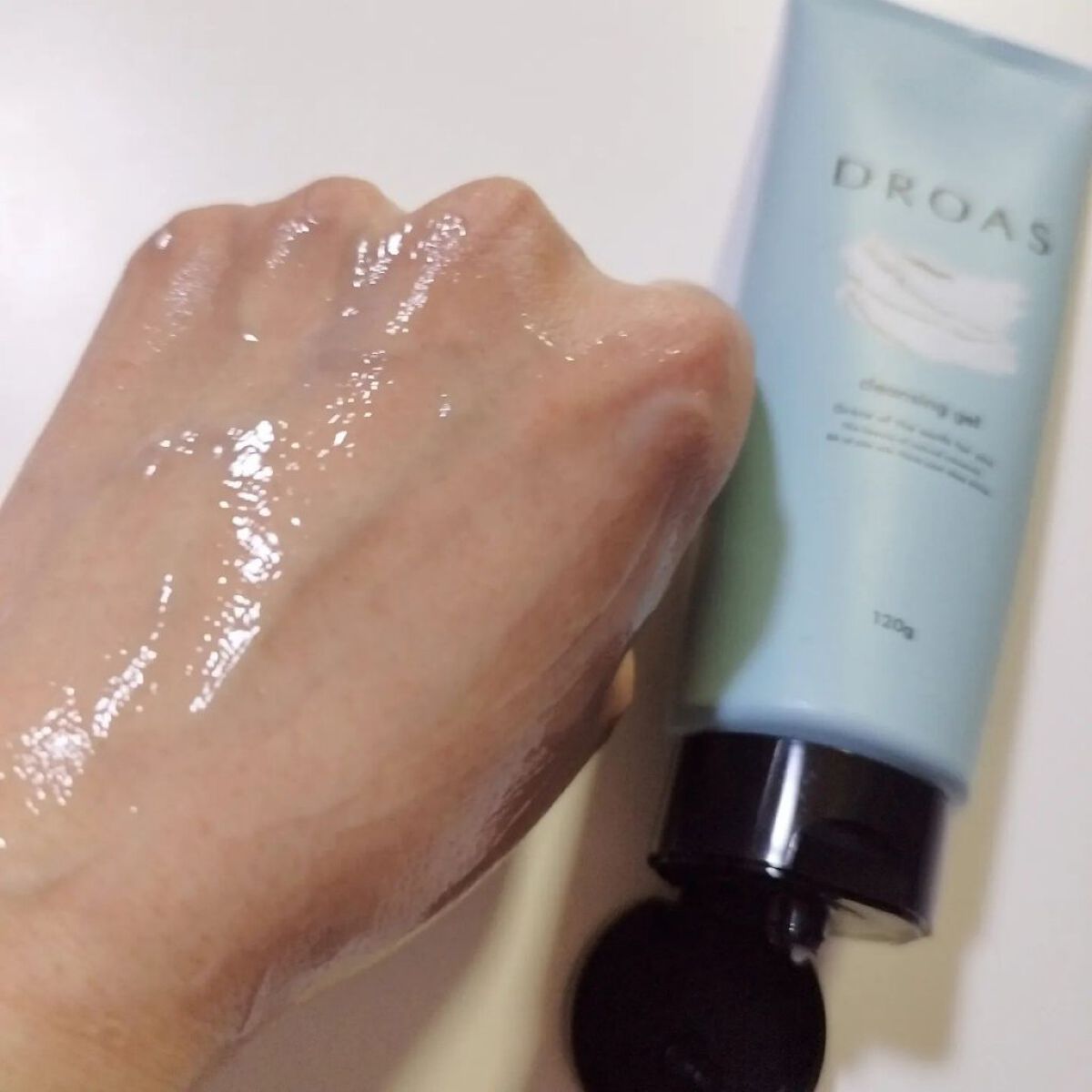 クレイクレンジングジェル/DROAS/クレンジングジェルを使ったクチコミ（3枚目）