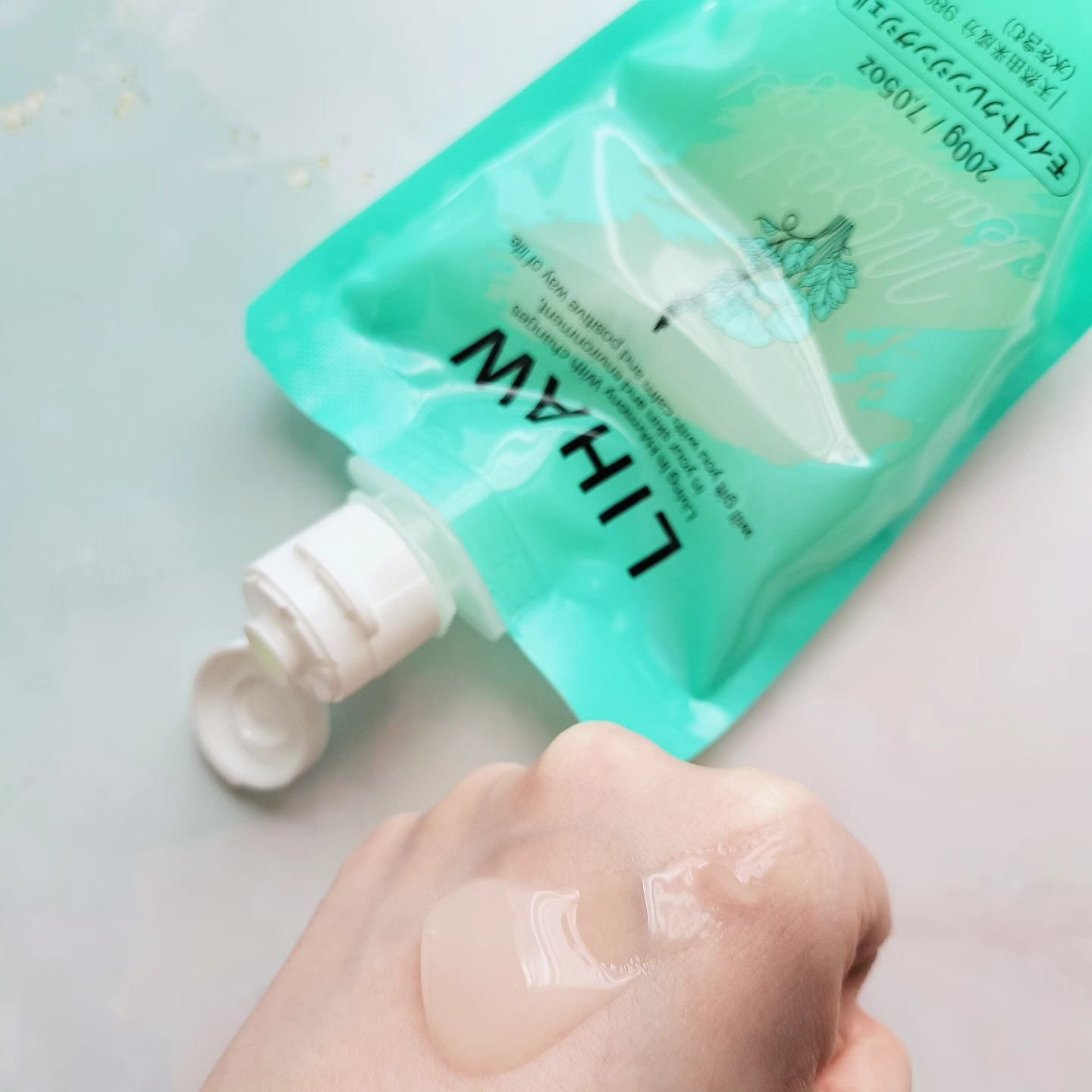 モイストクレンジングジェル /LIHAW/クレンジングジェルを使ったクチコミ（3枚目）