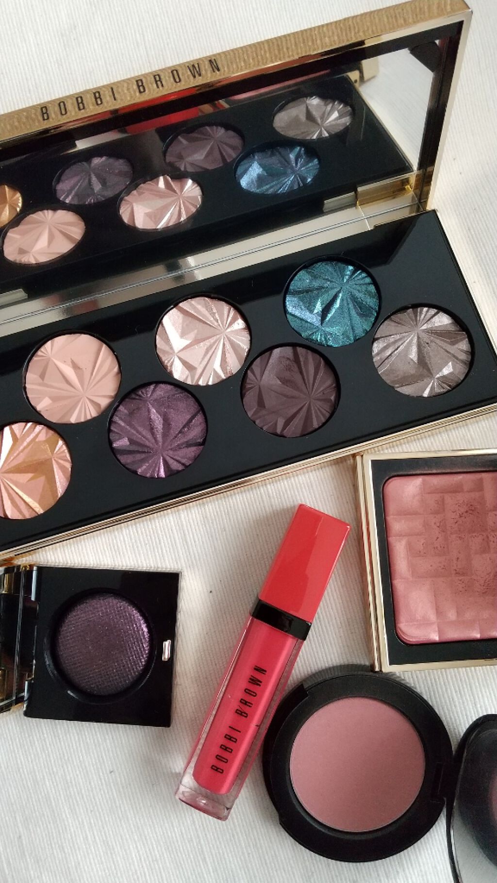 ハイライティング パウダー サンセットグロウ/BOBBI BROWN/パウダーハイライトを使ったクチコミ（1枚目）