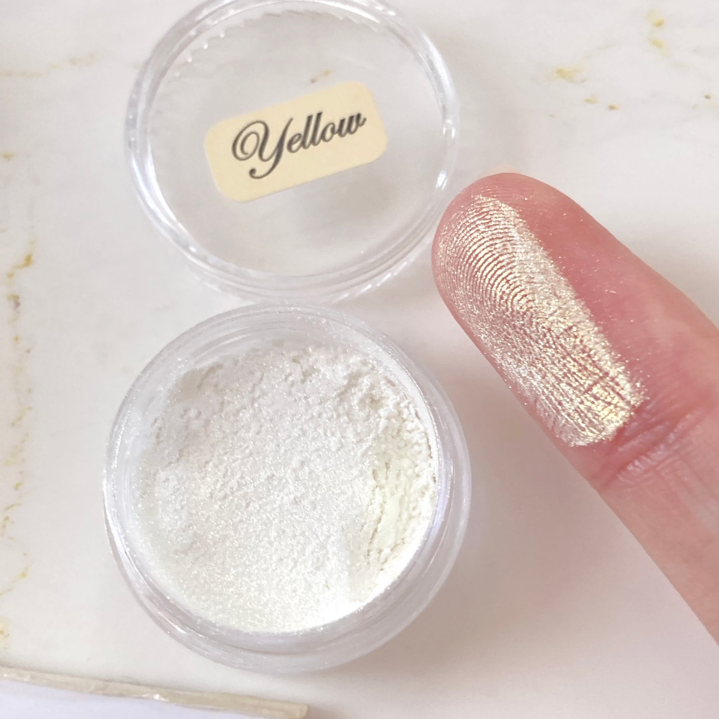 オーロラパウダー/セリア/ネイル用品を使ったクチコミ(5枚目)