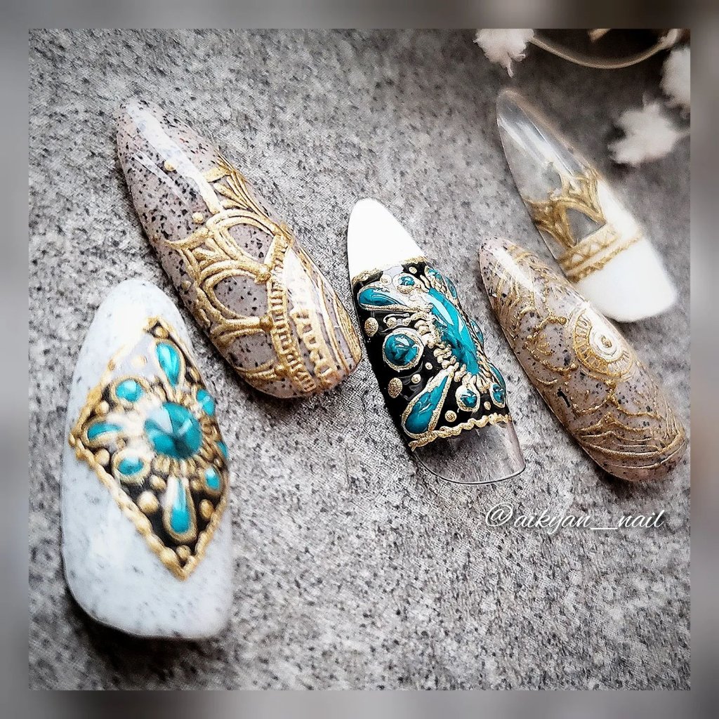 サンディジェル/AQUA NAIL/ジェルネイルを使ったクチコミ（3枚目）