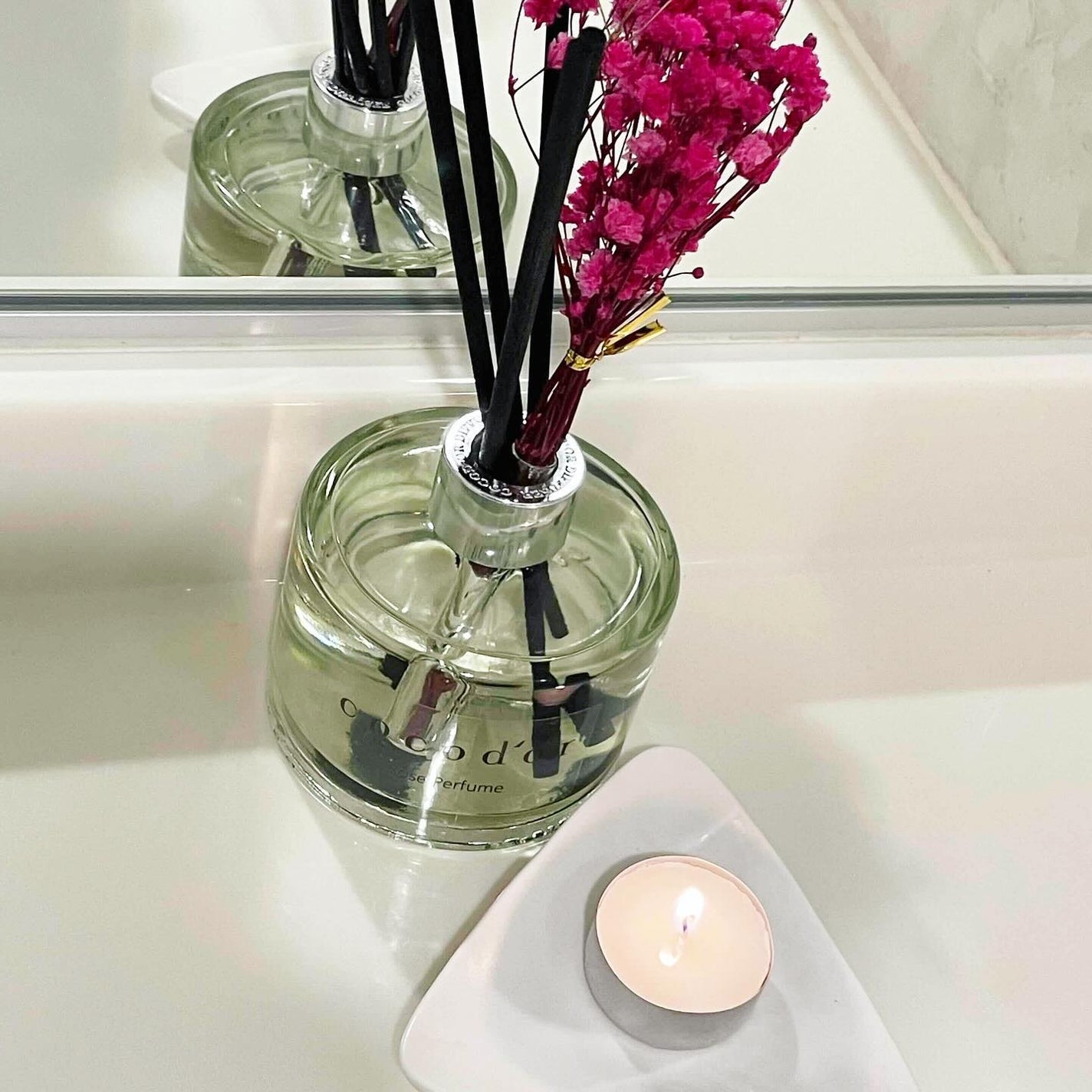 ローズフラワーリードディフューザー /COCODOR/ルームフレグランスを使ったクチコミ(5枚目)