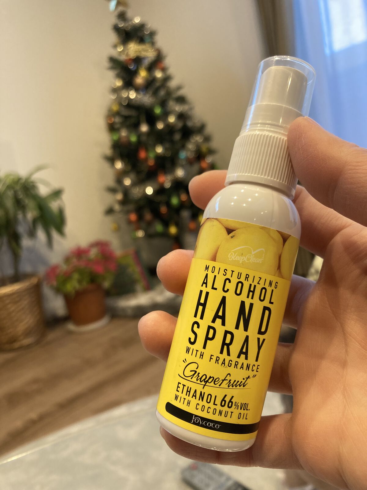 ジョイココモイストハンドスプレー/Joy.coco(ジョイココ)/ハンドクリームを使ったクチコミ（1枚目）