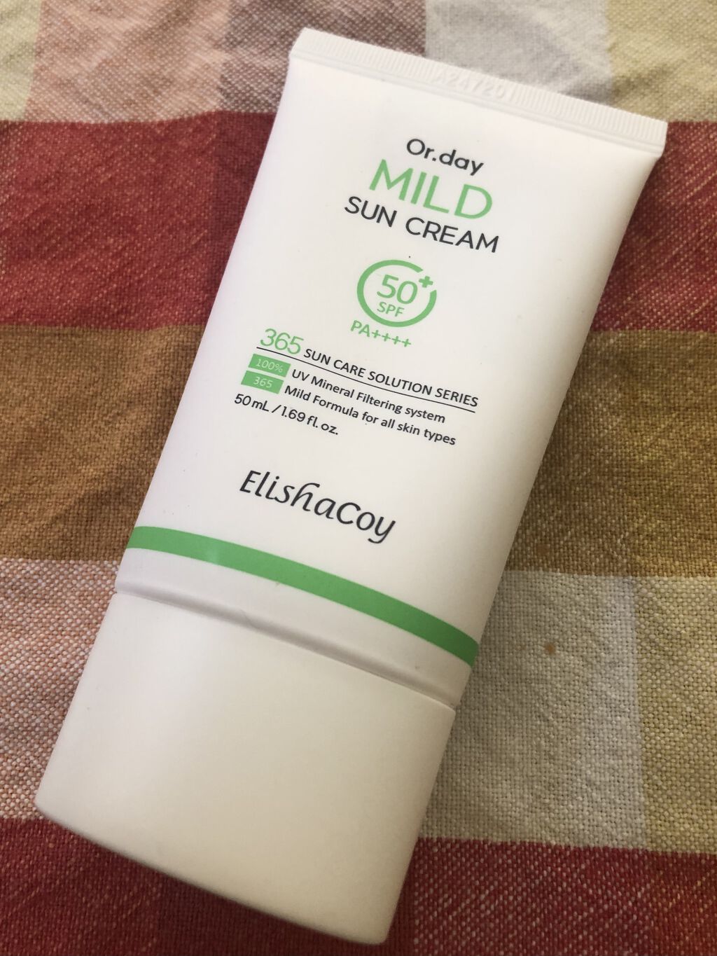 Elishacoy Or.day マイルドサンクリームのクチコミ「スキンガーデンのモニターとして
Elishacoy ordayMILDSUNCREAMを体験し.....」（1枚目）