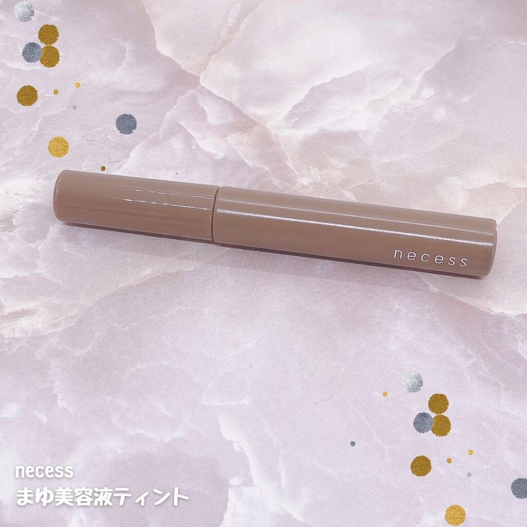 necess まゆ美容液ティント/コジット/眉ティントを使ったクチコミ（3枚目）