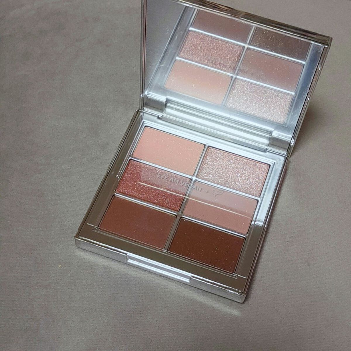 アイ ヴィーガン シアーパレット/AMUSE/アイシャドウパレットを使ったクチコミ(1枚目)