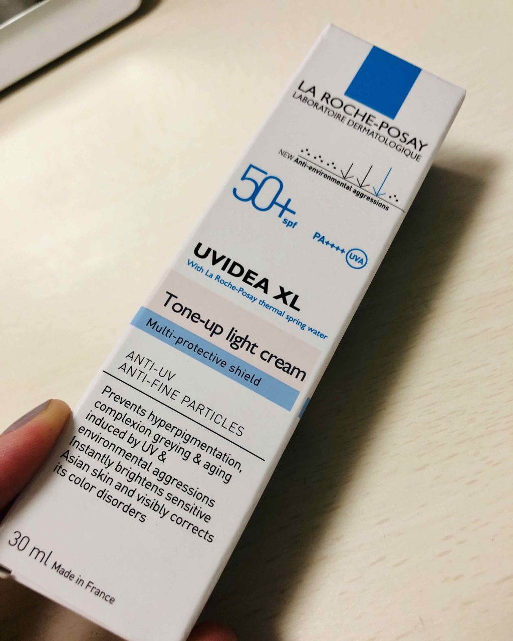 UVイデア XL プロテクショントーンアップ/ラ ロッシュ ポゼ/日焼け止めクリームを使ったクチコミ（1枚目）