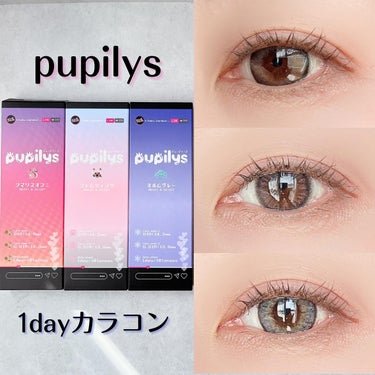 pupilys 1day/pupilys/ワンデー（１DAY）カラコンを使ったクチコミ（1枚目）