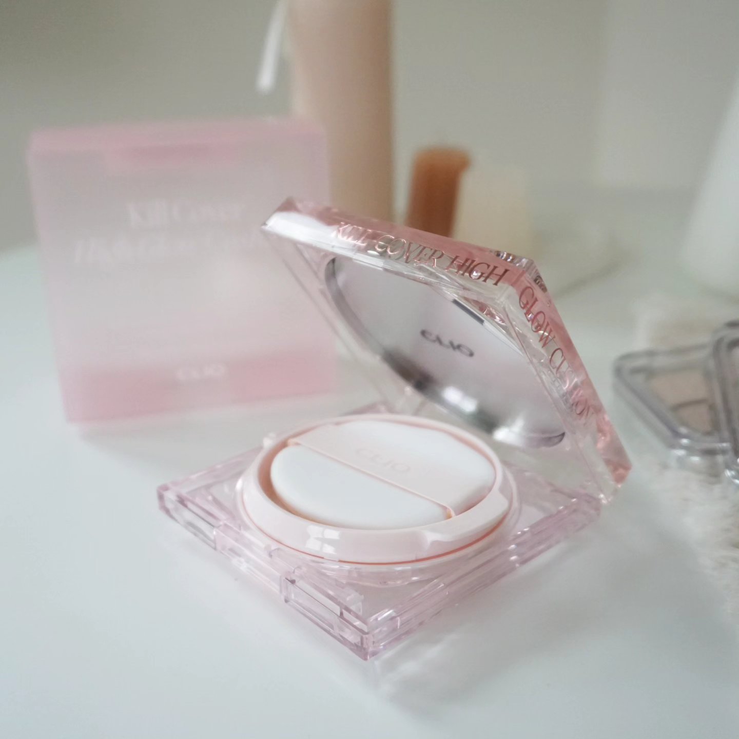 キル カバー ハイ グロウ クッション/CLIO/クッションファンデーションを使ったクチコミ（3枚目）