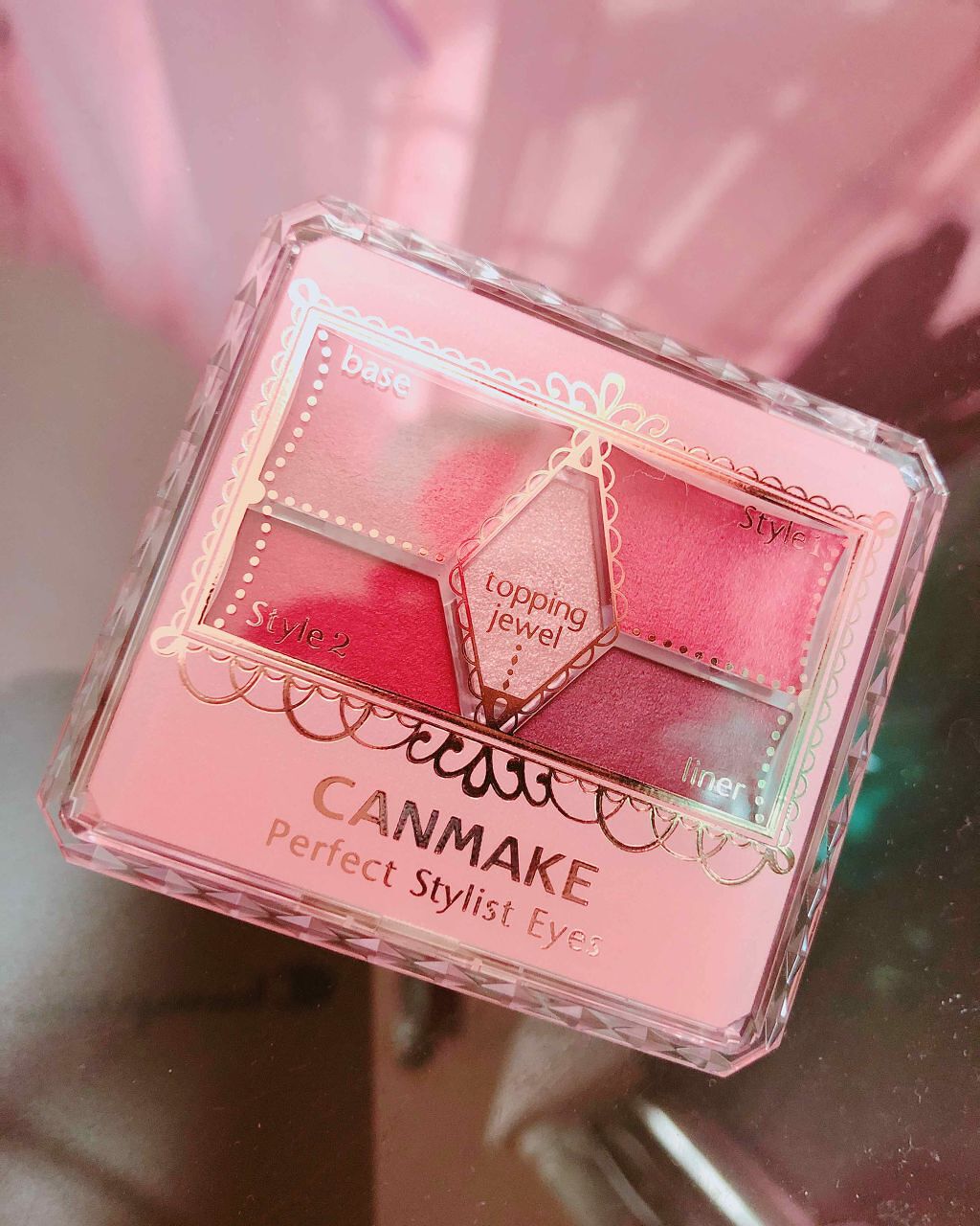 【旧品】パーフェクトスタイリストアイズ/キャンメイク/アイシャドウパレットを使ったクチコミ(1枚目)