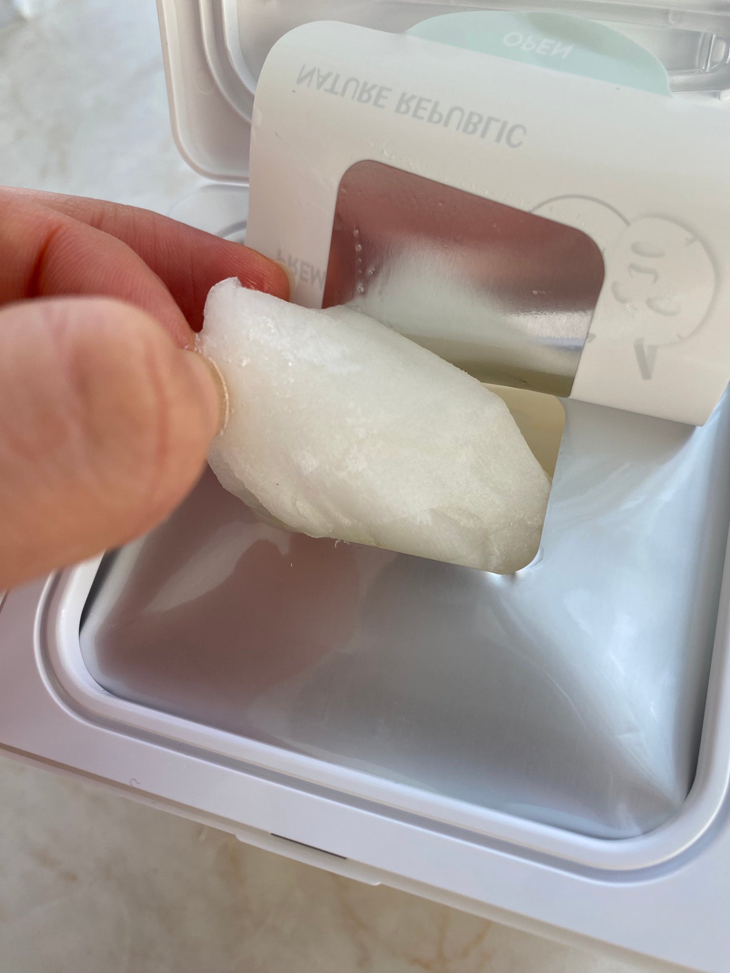 キューブマスク レチノール/ネイチャーリパブリック/シートマスク・パックを使ったクチコミ(2枚目)