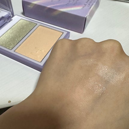 トゥルーディメンションレイヤリングハイライター/hince/パウダーハイライトを使ったクチコミ(2枚目)