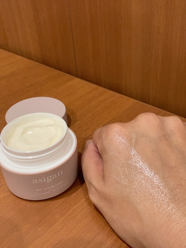 CBDスキンオールクリーム/asigan/フェイスクリームを使ったクチコミ（3枚目）