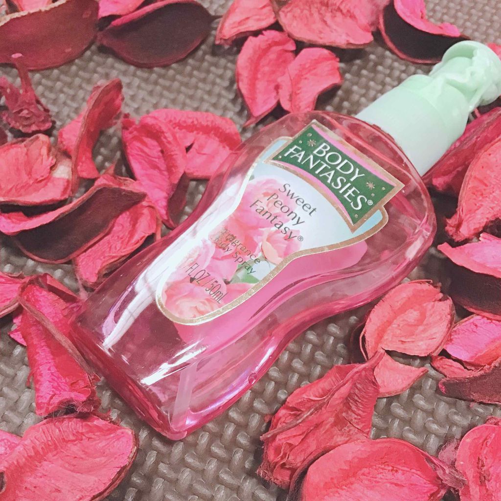 ボディスプレー スウィートピオニー/ボディファンタジー/香水(レディース)を使ったクチコミ(1枚目)