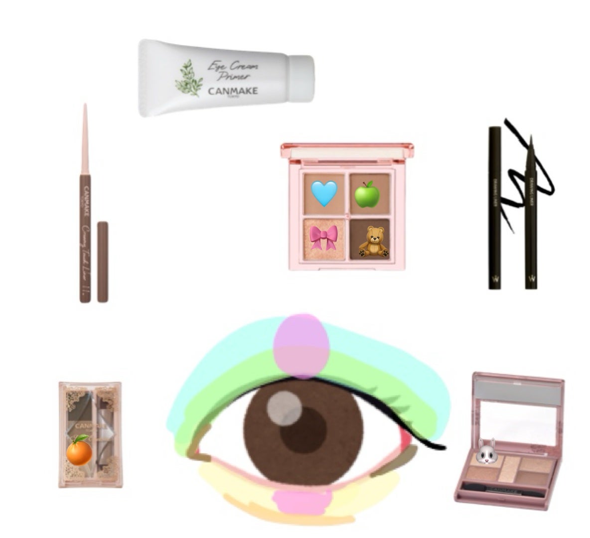 ミックスアイブロウ/キャンメイク/パウダーアイブロウを使ったクチコミ(3枚目)