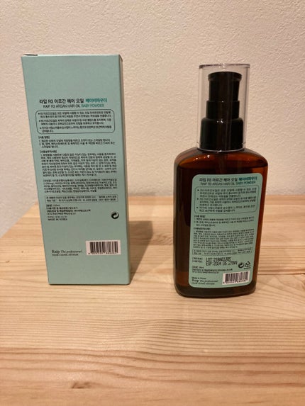 RAIP ライプ R3 アルガン ヘアオイルのクチコミ「  皆さん!おはこんにちは今日は私のさらさら代表ヘアオイルを紹介します!このヘアオイルはなんと.....」(3枚目)