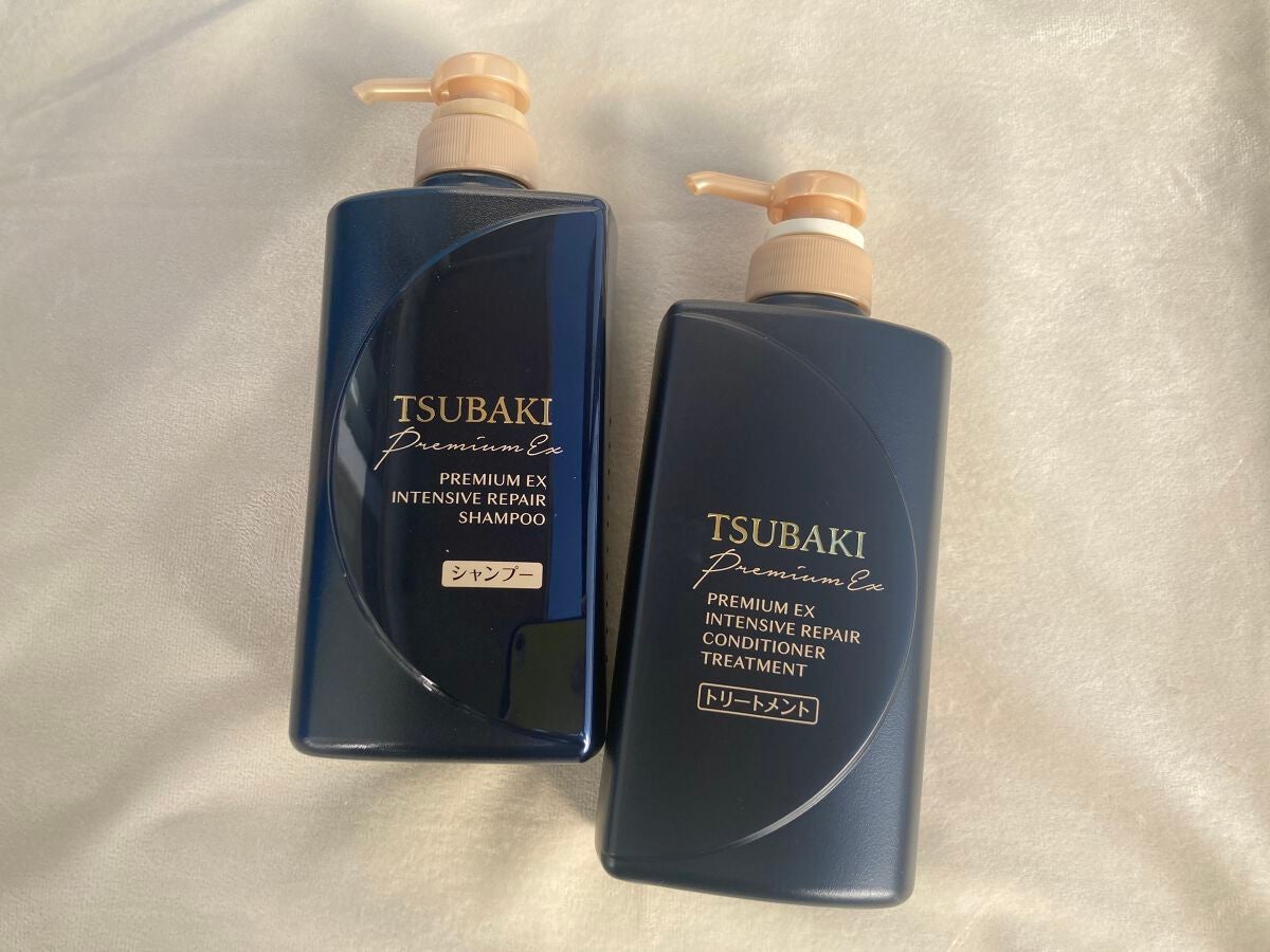 プレミアムEX インテンシブリペア <シャンプー>/コンディショナー<ヘアトリートメント> /TSUBAKI/市販シャンプーを使ったクチコミ(1枚目)