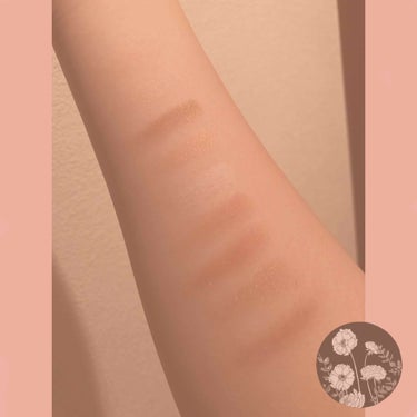 UR GLAM　BLOOMING EYE COLOR PALETTE/U R GLAM/アイシャドウパレットを使ったクチコミ（2枚目）