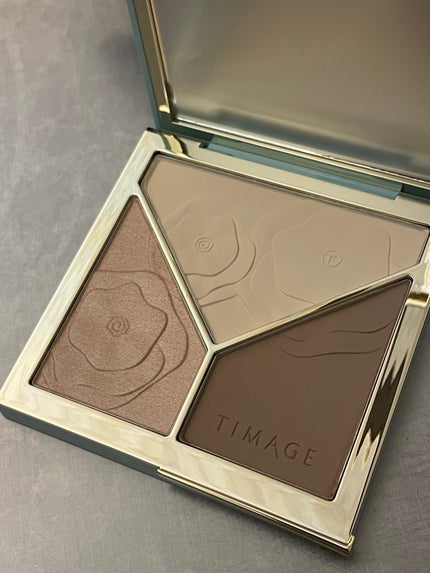 ハイライトシェーディングパレット/TIMAGE/パウダーハイライトを使ったクチコミ(1枚目)